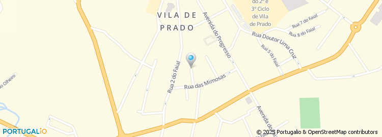 Mapa de Travessa das Mimosas