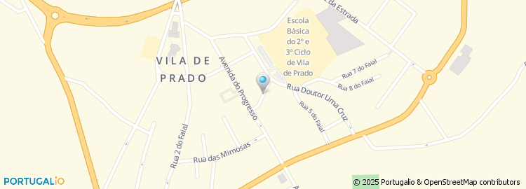 Mapa de Travessa do Progresso