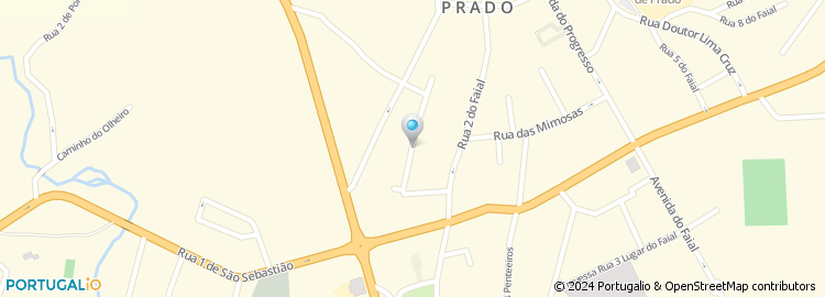 Mapa de Rua António Ferreira Peixoto ( Padre )