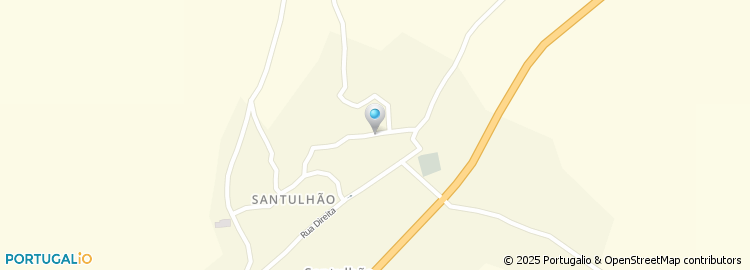 Mapa de Rua da Cruz