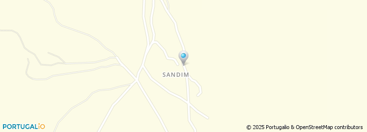 Mapa de Sandim