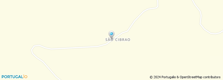 Mapa de São Cibrão