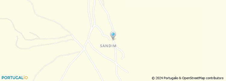 Mapa de Sandim