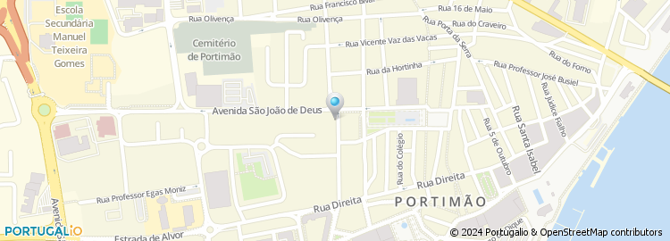 Mapa de Vip-clinic Portimão
