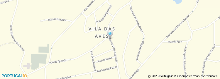 Mapa de Virgilio Pereira de Sousa