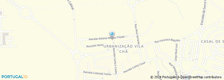 Mapa de Viriato Teixeira Lima