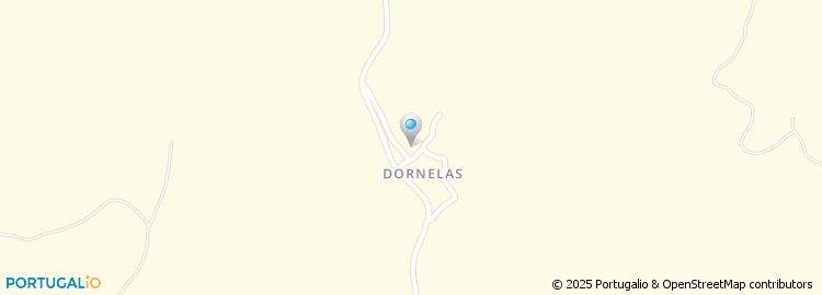 Mapa de Dornelas