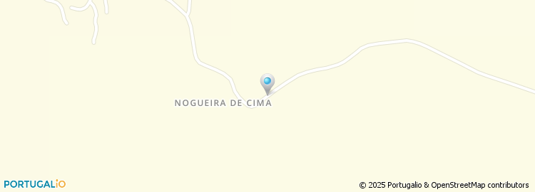 Mapa de Estrada das Nogueiras