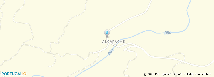 Mapa de Estrada de Alcafache