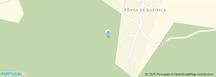 Mapa de Póvoa de Bodiosa