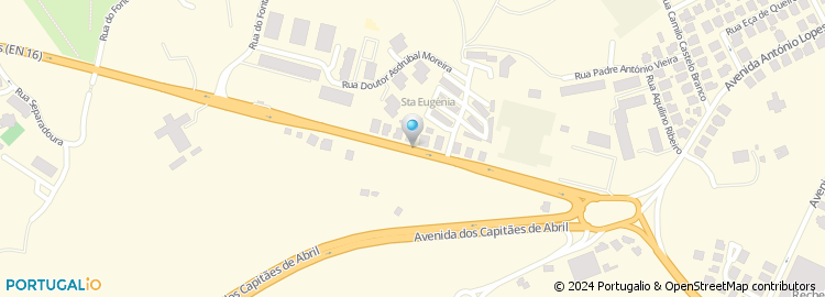 Mapa de Rua Alferes Maldonado