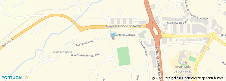 Mapa de Rua Campo dos Trambelos