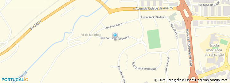 Mapa de Rua Carmindo Nogueira