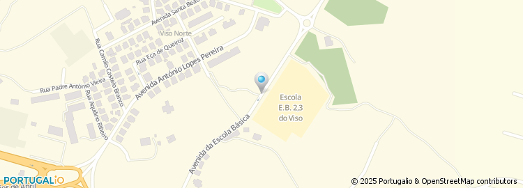 Mapa de Avenida da Escola Básica