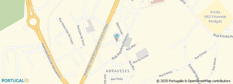 Mapa de Rua da Mata
