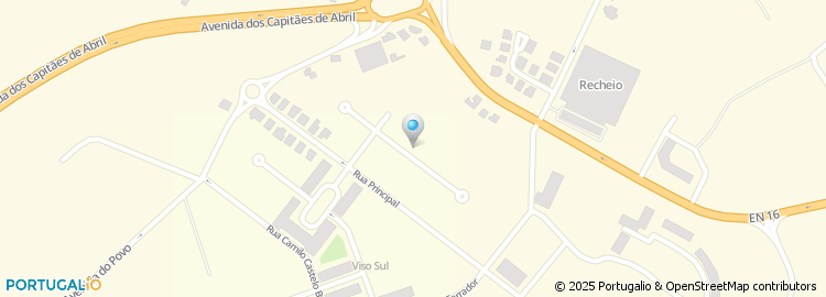 Mapa de Rua da Praceta Este