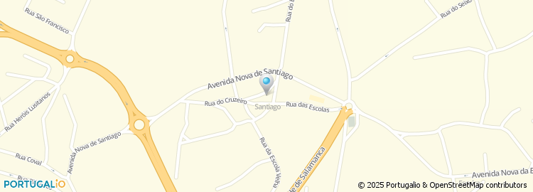 Mapa de Rua das Galerias