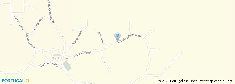 Mapa de Rua do Carvoeiro