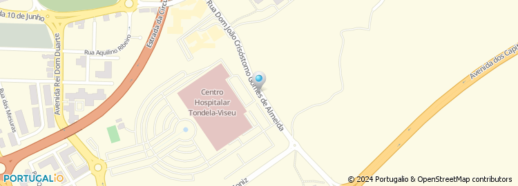 Mapa de Rua Dom João Crisóstomo Gomes de Almeida