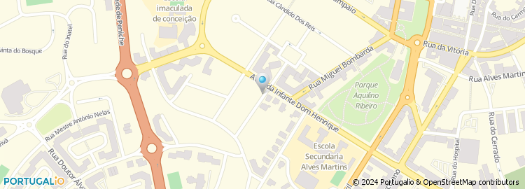 Mapa de Rua Doutor Casimiro de Vasconcelos