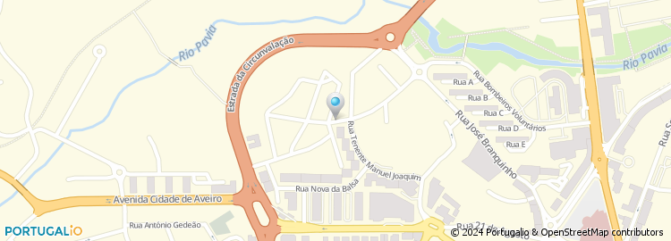 Mapa de Rua Doutor César Anjo