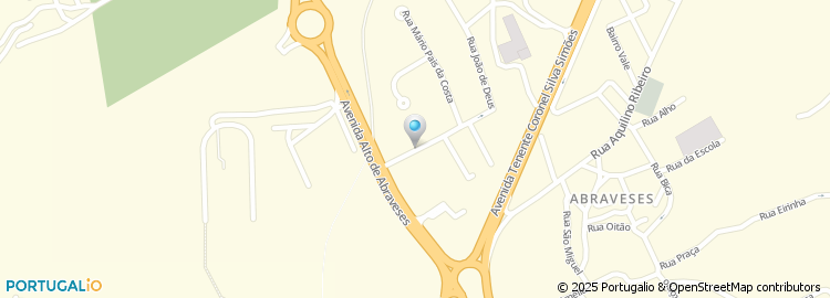 Mapa de Rua João de Deus