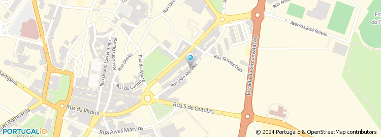 Mapa de Rua João Mendes