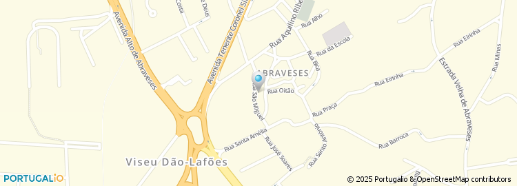 Mapa de Rua São Miguel