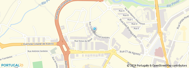 Mapa de Rua Tenente Manuel Joaquim