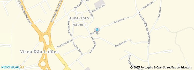 Mapa de Travessa da Barroca