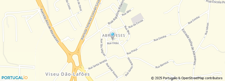 Mapa de Travessa da Rua de Trás
