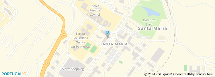Mapa de Vitacovilha - Restaurante, Lda