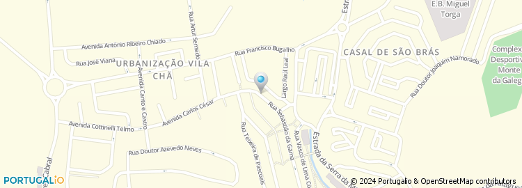 Mapa de Vitor & Olinda, Mediação Imobiliária, Lda