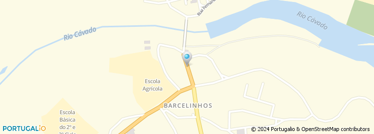 Mapa de Vitoria Sport Clube Barcelinhos