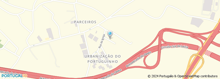 Mapa de Vitrais Portugal - Oficina de Vitrais Portugal, Lda