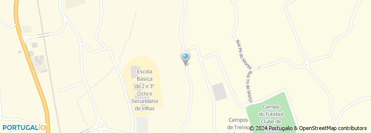 Mapa de Rua da Capela de São Domingos