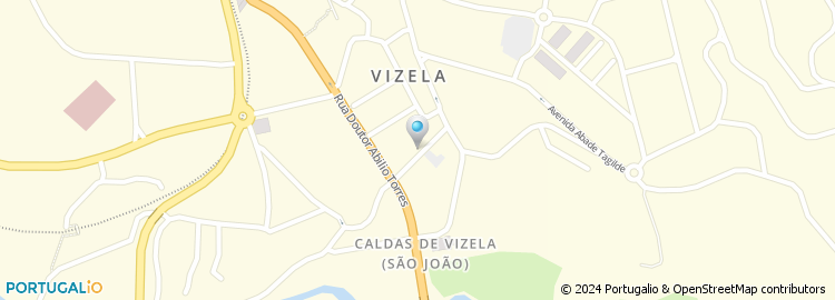 Mapa de Rua Ferreira Caldas