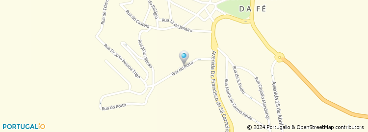 Mapa de Vodafone, Bragança