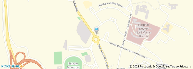Mapa de Vodafone, Portalegre