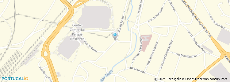 Mapa de Vodafone, Ranha, Porto