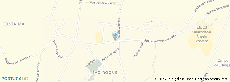 Mapa de Vodafone, S. Jorge