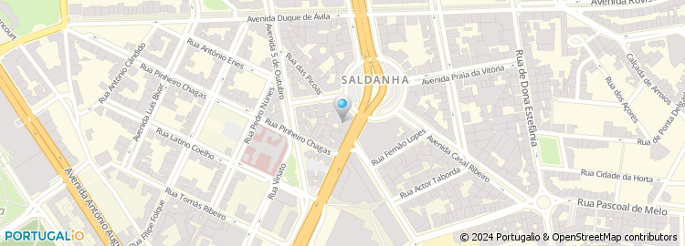 Mapa de Vodafone, Saldanha