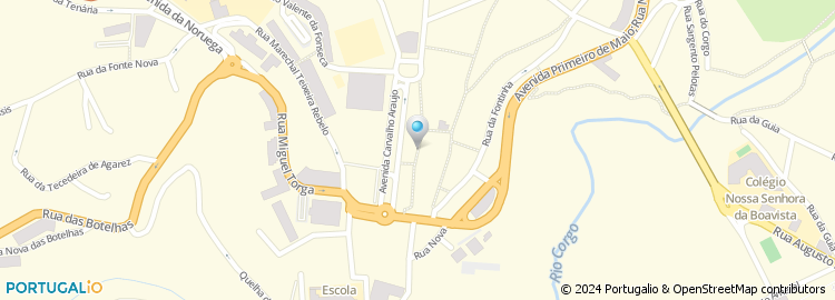 Mapa de Vodafone, Vila Real