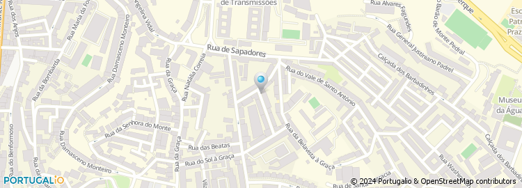 Mapa de Volancoop - Coop. de Taxis de Lisboa, C.R.L