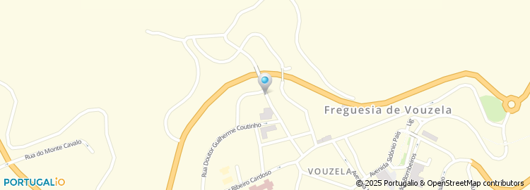 Mapa de Apartado 6, Vouzela