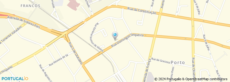 Mapa de VR - Fitness Center, Boavista