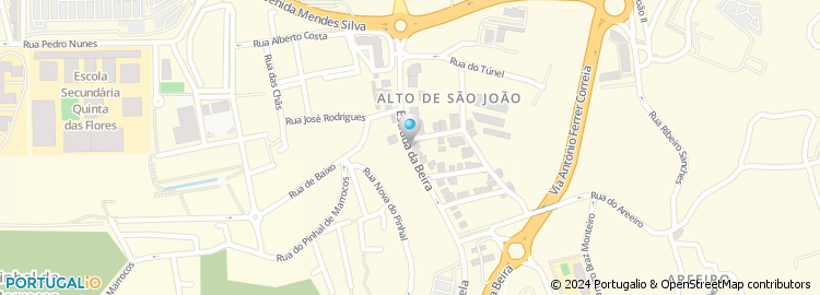 Mapa de Well s - Centro de Estética, Coimbra