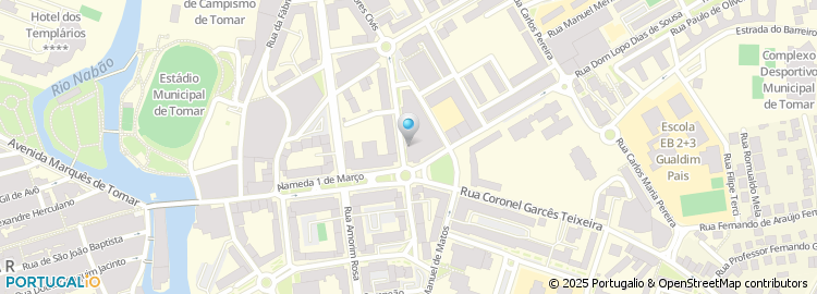 Mapa de Widex Reabilitação Auditiva, Tomar