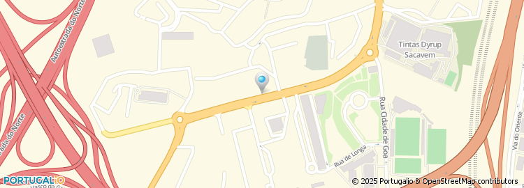 Mapa de Yellow Flame, S.a