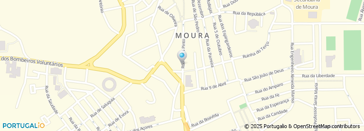 Mapa de Zona Agraria de Moura